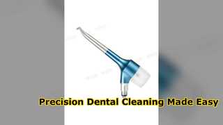 Una mirada más cercana: máquina de chorro de arena intraoral dental