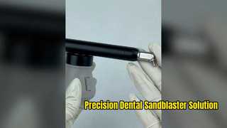 Una mirada más cercana: chorro de arena dental de óxido de aluminio