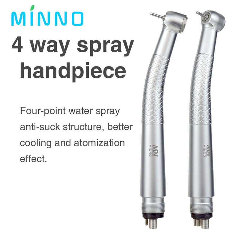 0.25-0.3Mpa Dental Alta Velocidad de la pieza de mano LED pieza de mano integrada E Generador
