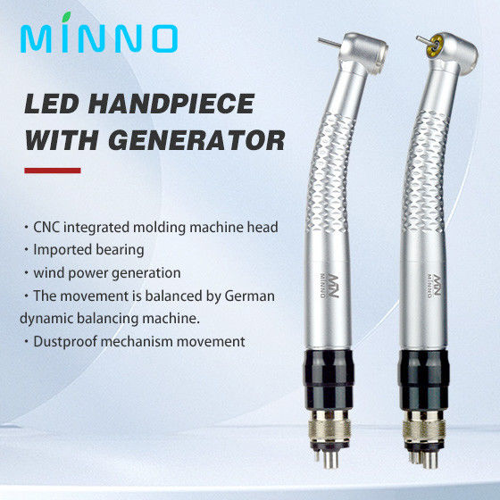 El tipo de pieza de mano de alta velocidad dental CE 25000RPM