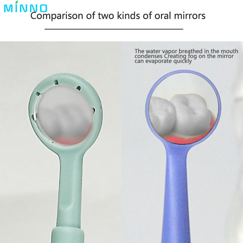 Espejo dental de la boca de doble cara anti niebla Autoclavable Espejos orales