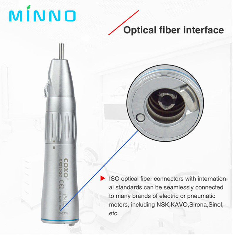 Dental de baja velocidad de la pieza de mano Exterior de agua de rocío de tipo E conexión universal de aire Motor Micromotor 2/4 agujeros herramientas de laboratorio equ
