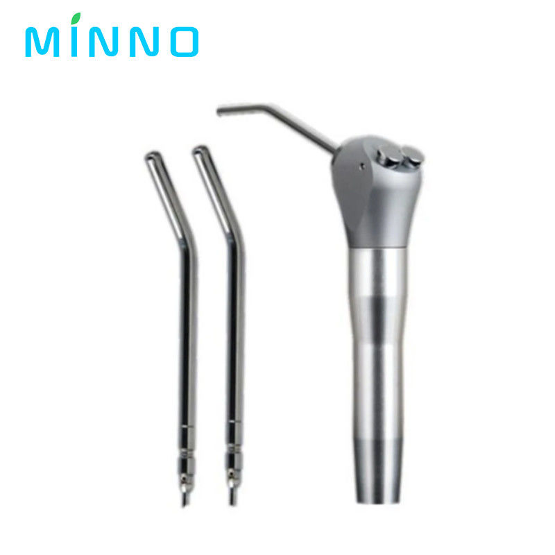 Materiales dentales de tres vías Jeringuillas de tres vías Repuestos de sillas dentales Herramienta 1 Arma de tres vías + 2 puntas de pistola