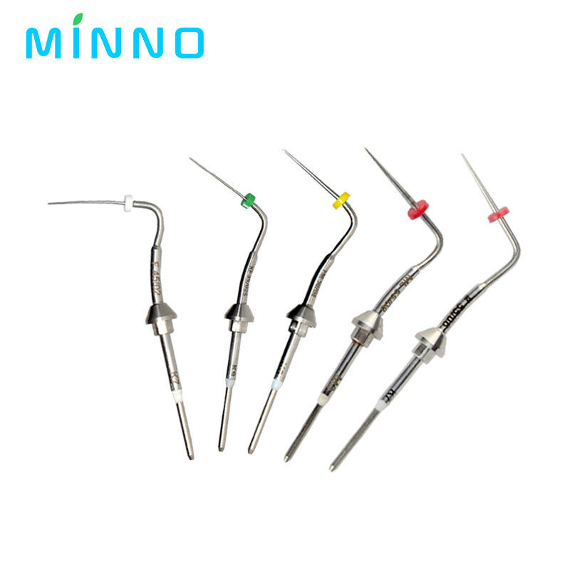 Accesorios dentales Percha Gutta Pluma / punta de pistola Agujas de enchufe calentado Sistema de obturación dental de endodoncia Accesorio Gutta Percha Enchufe térmico Obturador Enchufe cardíaco para dentista