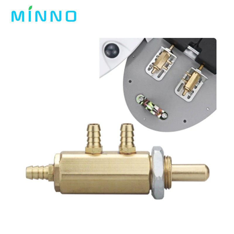 Unidad de válvula de control de pie de la silla dental Pedal circular estándar con interruptor de pedal Unidad de silla dental