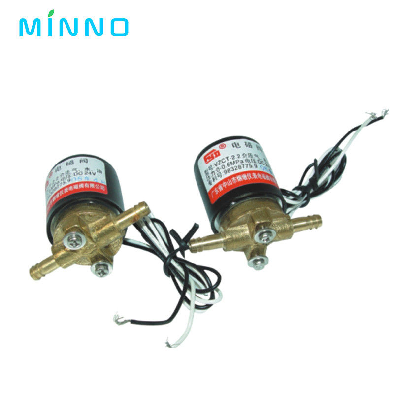 Unidad dental válvula de solenoide DC/AC 24V 0-0.6MPa Silla dental válvula electromagnética