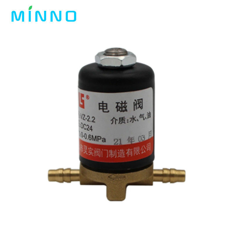 Unidad dental válvula de solenoide DC/AC 24V 0-0.6MPa Silla dental válvula electromagnética