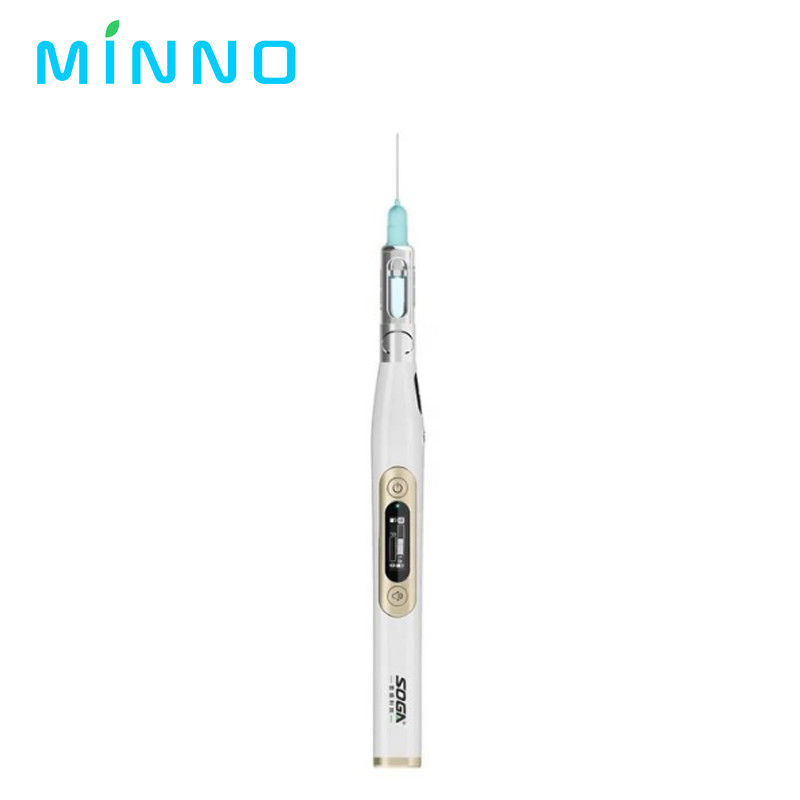 Anestesia dental oral inyector portátil indoloro inalámbrico Anestesia local con pantalla LCD operable Cargable y succión