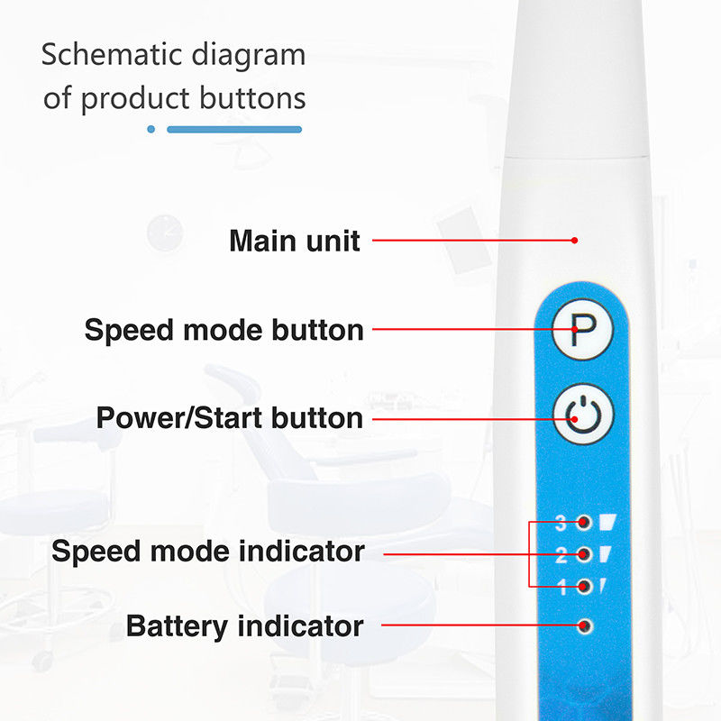 Irrigador endodóntico de sonido dental Activador de endodoncia para la limpieza ultra del conducto radicular / activador de irrigador de sonido del conducto radicular dental Instrumento odontológico