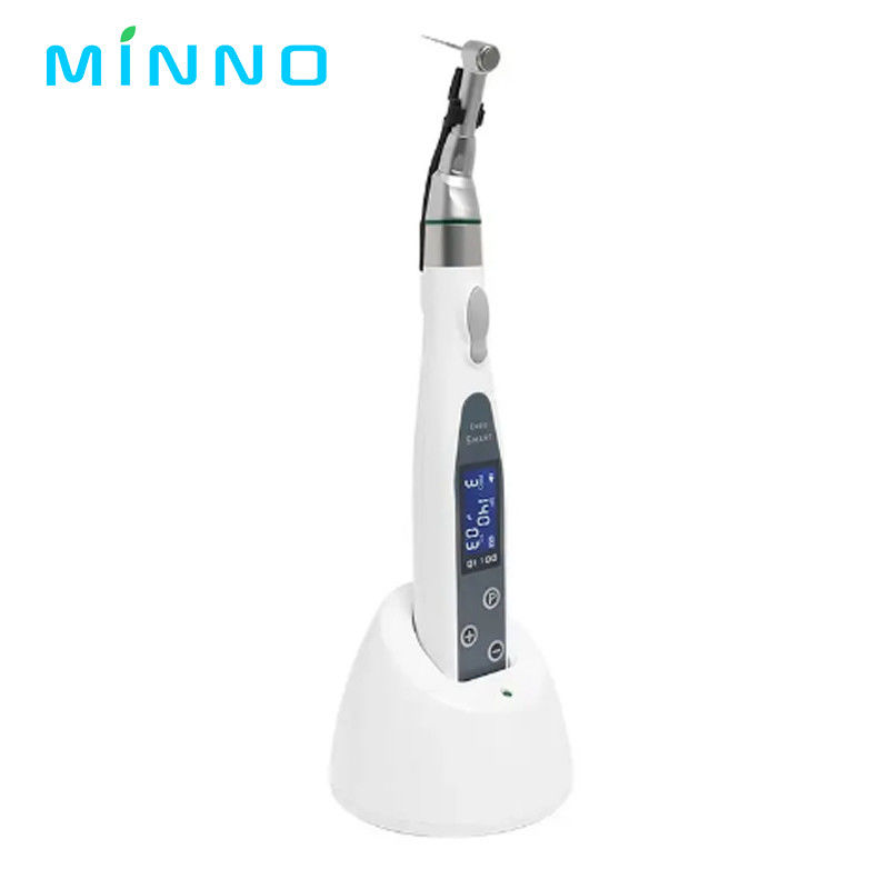 Motor Endo Dental inalámbrico con lámpara LED Endomotor 16:1 Ángulo de contra-reducción dental