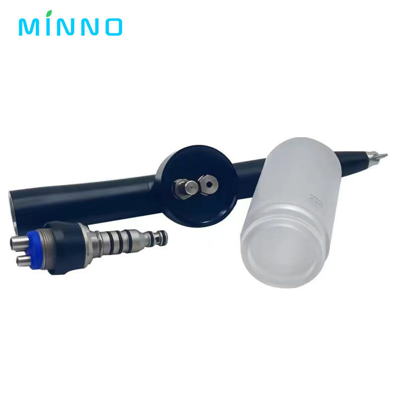 Polvillador de aire de óxido de aluminio dental Máquina de arena abrasiva dental Sistema de abrasión por aire con aerosoles CA-1