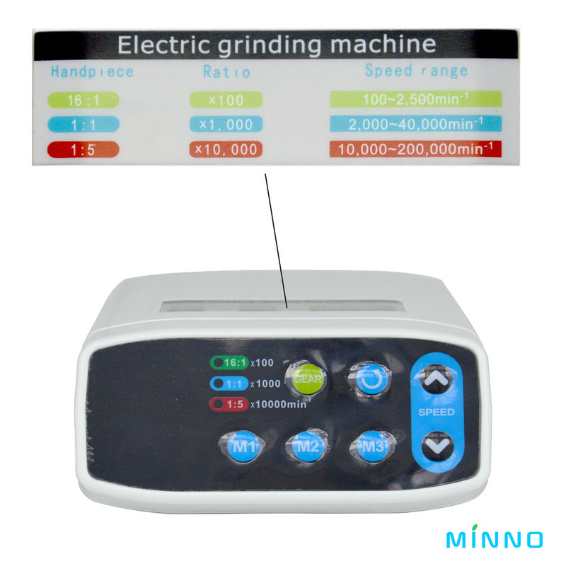 Nuevo estilo de la clínica L Brushless Led Dental Micromotor Odontología máquina de torque