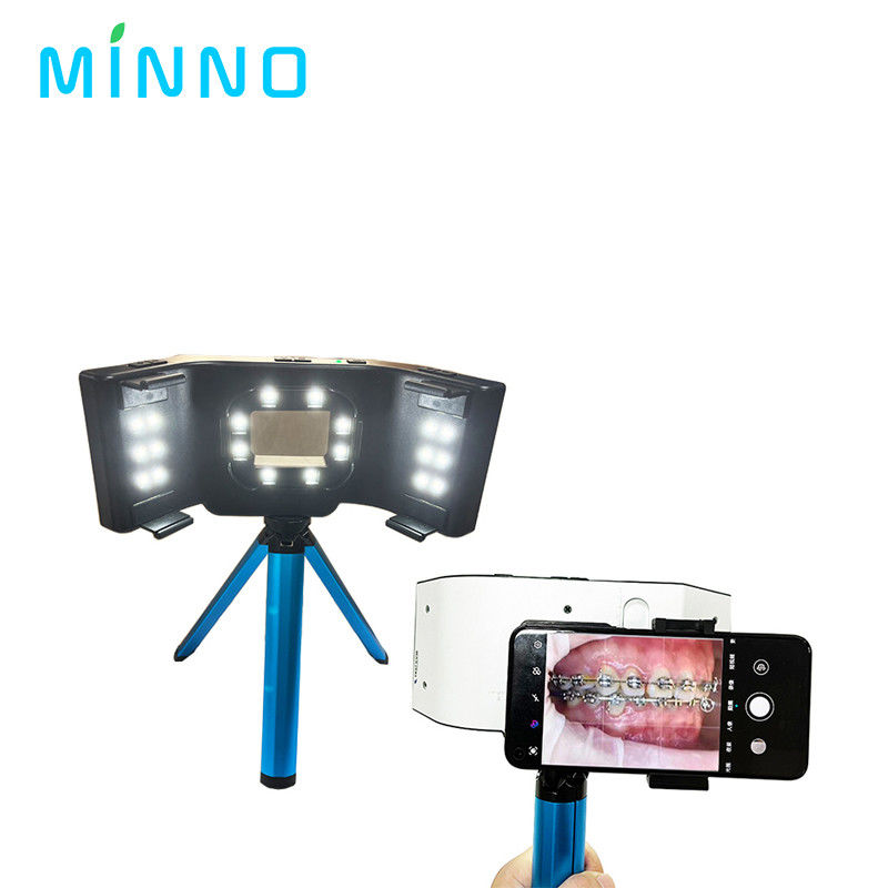 Fotografía dental Lámpara de llenado oral Fuente de luz de destello Medio ambiente brillante Fotografía Luz macro intraoral Odontología