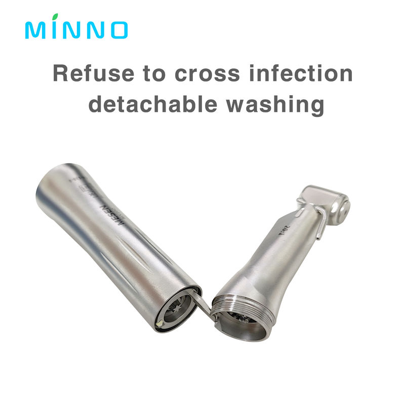 20/1 Implantes Motor Contra Ángulo Externo Spray de agua de baja velocidad Pieza de mano Sin perforación LED Herramienta dental