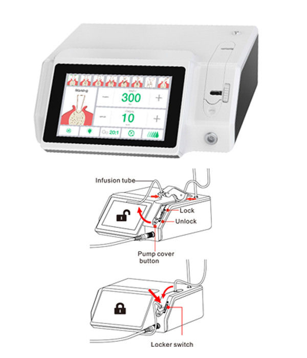 Nueva llegada pantalla LED implante dental motor quirúrgico con pantalla táctil de color