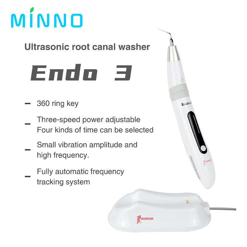 Pico de madera Endo 3 UIactivador LED de actividad por ultrasonido Dental Activador inalámbrico Dispositivo ultrasónico de doble modo Canal de raíz endodontico