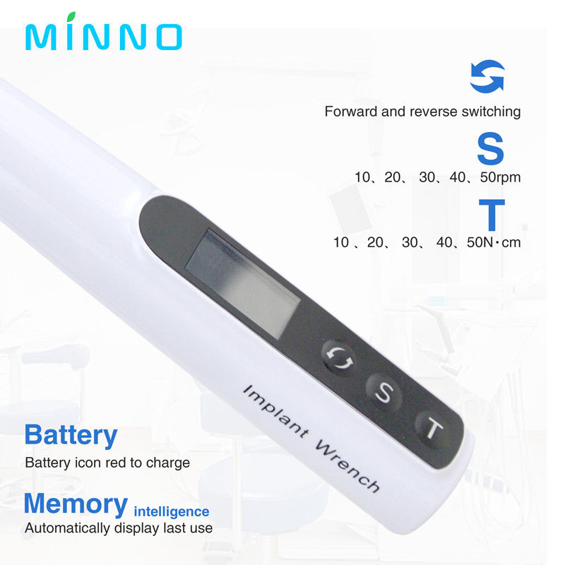 Llave dentario sin cordón de 360 ° giratorio Mini Torque de BetterWay Motor X para el implante endodóntico
