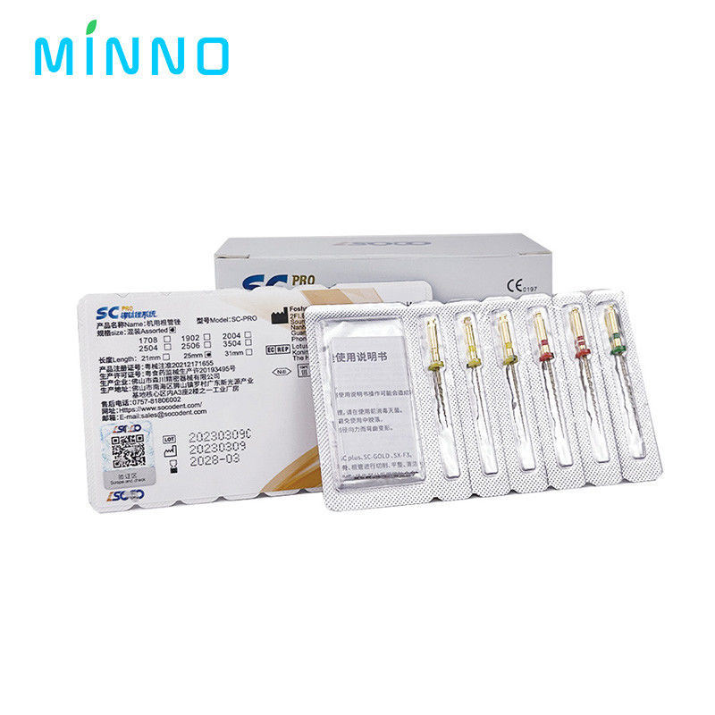 Dental SX-F3 Blue Files Nitinol Motor Universal Rotativo Endodoncia Antifatiga Aguja constante Odontología Alfombra de canal de raíz