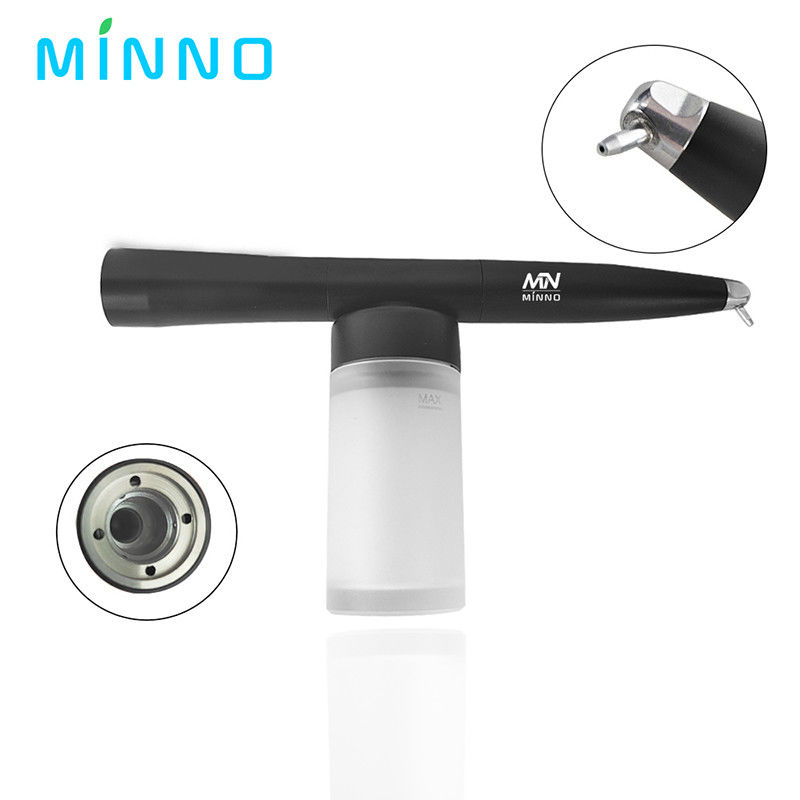 Polvillador dental de aire de óxido de aluminio de microblastro Polvillador dental de alumina de pistola de aire de abrasión 2/4 agujero Tratamiento dental también