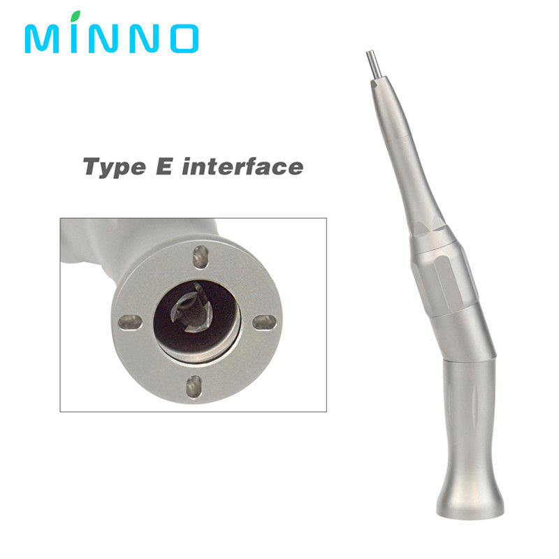 Dental de baja velocidad de la pieza de mano con la fibra óptica de acero inoxidable Led velocidad de aumento contra ángulo de agua de pulverización médica