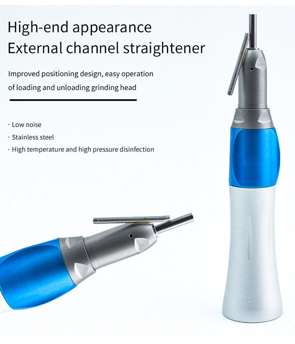 COXO CX235-2A Dental Pieza de mano de baja velocidad Máquina de flexión de canal interno Exterior recta Mot de pulido quirúrgico eléctrico