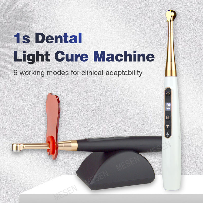 1s Dental Light Cure Machine luz dental de curación lámpara para resina luz inalámbrica máquina de curación de luz de onda azul luz de curación dental