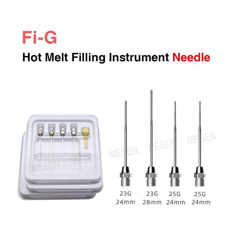 Fi-G Hot Melt Instrumento de llenado Aguja Prevenir la fuga de gutta-percha 360 aguja giratoria 4 agujas son opcionales