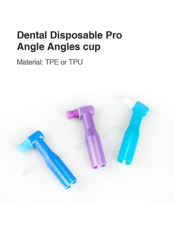 Copo dental desechable para ángulos pro-angulares Material TPE o TPU Copo dental desechable para ángulos pro-angulares suave, Copo de profilaxis