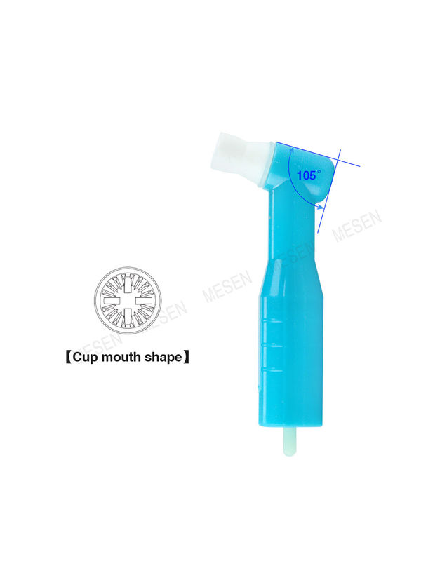 Copo dental desechable para ángulos pro-angulares Material TPE o TPU Copo dental desechable para ángulos pro-angulares suave, Copo de profilaxis