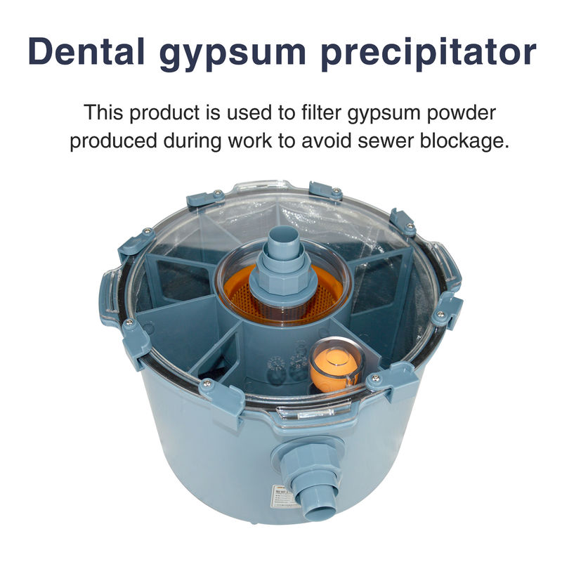 Precipitador de yeso dental Filtro de yeso para evitar obstrucciones Materiales de filtración / selección de ocho veces
