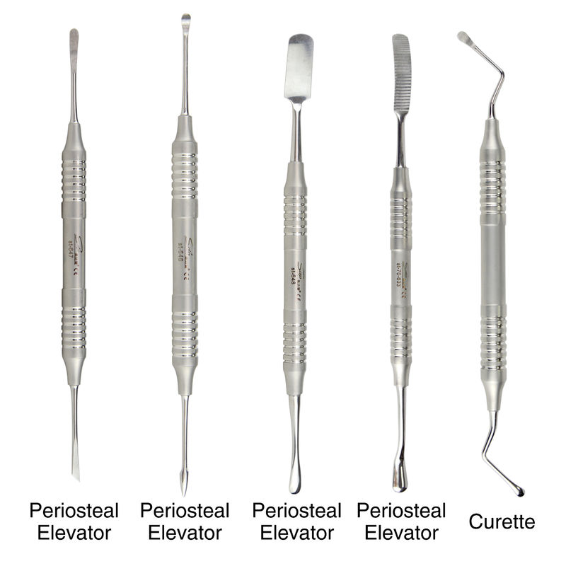 Conjunto de 26 piezas de instrumentos de implante dental importados Conjunto de operación de implantes de acero inoxidable 304 importado