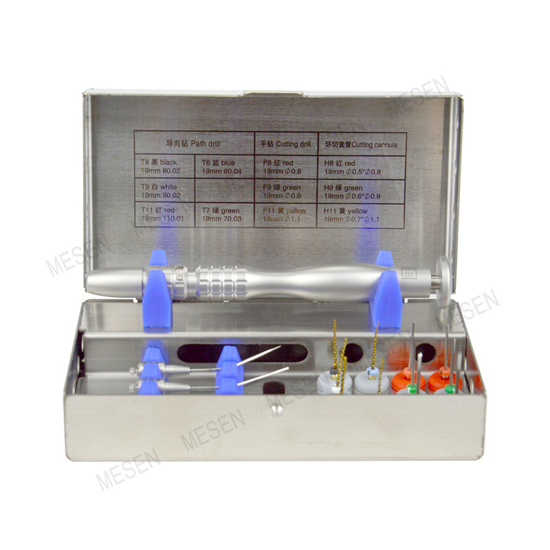 Extractor de limas de conducto radicular dental. Material de aleación de titanio y níquel. Antifatiga, resistente al desgaste y antifractura.