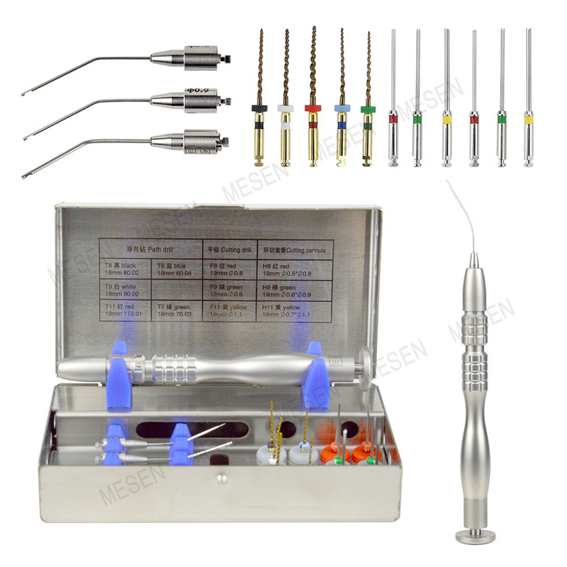 Extractor de limas de conducto radicular dental. Material de aleación de titanio y níquel. Antifatiga, resistente al desgaste y antifractura.